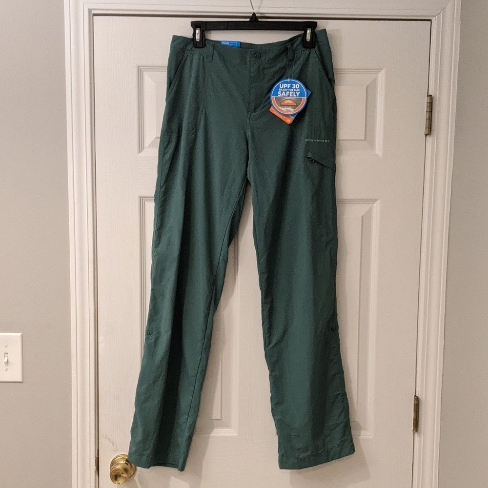 Columbia Aruba Roll Up Pant Thyme Green Size 8